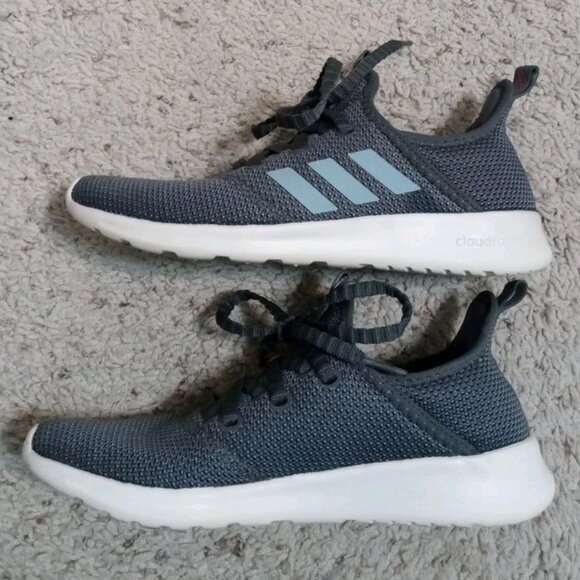 Adidas Cloudfoam Running Shoes (HWI 28y001) Women's Size 8 Gray - Picture 4 of 9